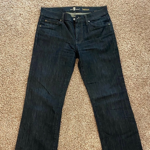 MENS 7 for All Mankind A-Pocket bootcut size 32 - Picture 1 of 5
